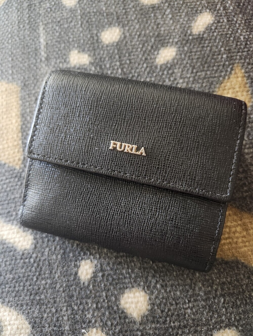 Sale🥰 Furla Saffiano Compact Trifold Wallet BNWOT - Picture 9 of 10